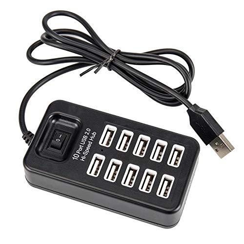 10 Port USB Power Hub - Zambeel