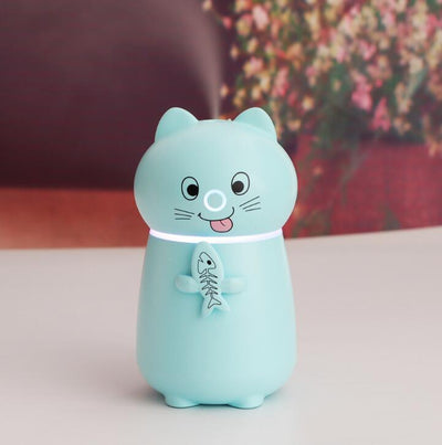 Cartoon Pet Cat Mute Humidifier Hydrating Humidifier Office Student Desktop Moisture Diffuser