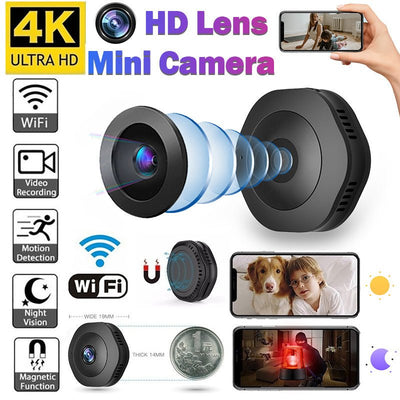 1080P HD Mini Camera APP Remote Control Monitor Home Security DV Kamera IP Camera IR Night Magnetic Wireless Camera - Zambeel