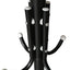 12 Hook Coat Racks Stand Black - Zambeel