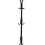 12 Hook Coat Racks Stand Black - Zambeel