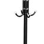 12 Hook Coat Racks Stand Black - Zambeel