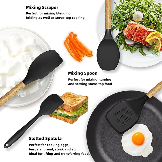 12 Pcs Cooking Utensils Set - Zambeel