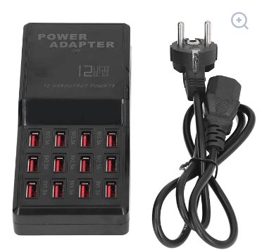 12 Port USB Charger - Zambeel