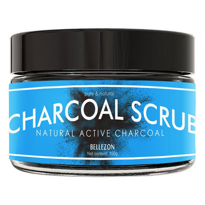 150g Bamboo Charcoal Face Scrub Body Scrub Exfoliating Gel Dead Skin Remover Whitening Moist Deep Cleasing Skin Care Product - Zambeel