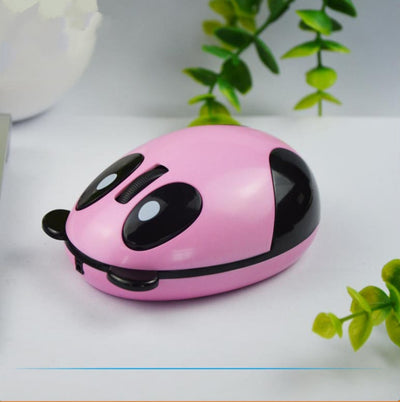 Silent Optical Mouse 2.4G Wireless Charging Panda Mouse Cartoon Animal Cute Mouse