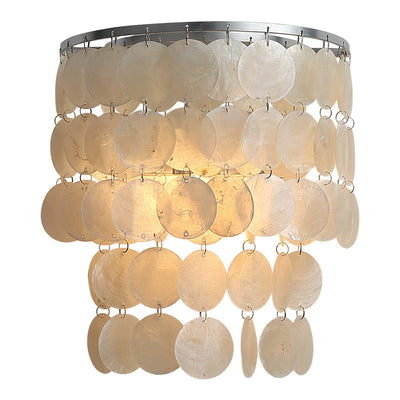 Creative Minimalist Living Room Background Shell Wall Lamp