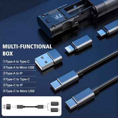 Suitable For Multifunctional Three In One Data Cable