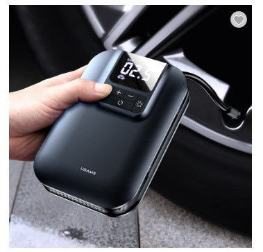 New A7 Wireless Car Air Pump Portable Car Mini Tire Digital Display Small Air Pump Bicycle Pump