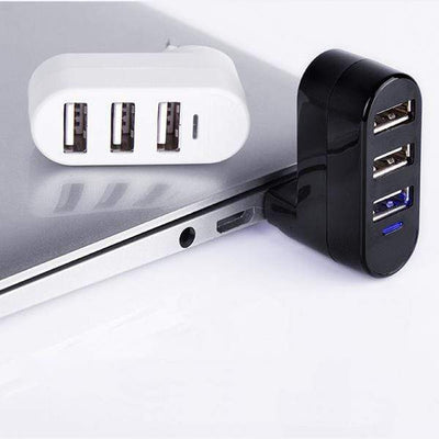 USB Splitter USB Hub Splitter Multi-Interface Spin Color 2.0 High Speed Expansion Hub