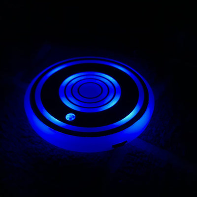 LED Luminous Water Coaster, Water Cup Mat, Car Atmosphere Light