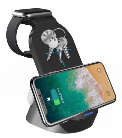 Mobile Phone Watch Earphone Charging Stand 15W Fast Charging Base