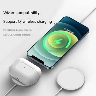 Magnetic Wireless Charger Electrical Appliance 15W Fast Charge Wireless Charger