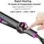 2 - in - 1 Hair Curler and Straightener - Zambeel