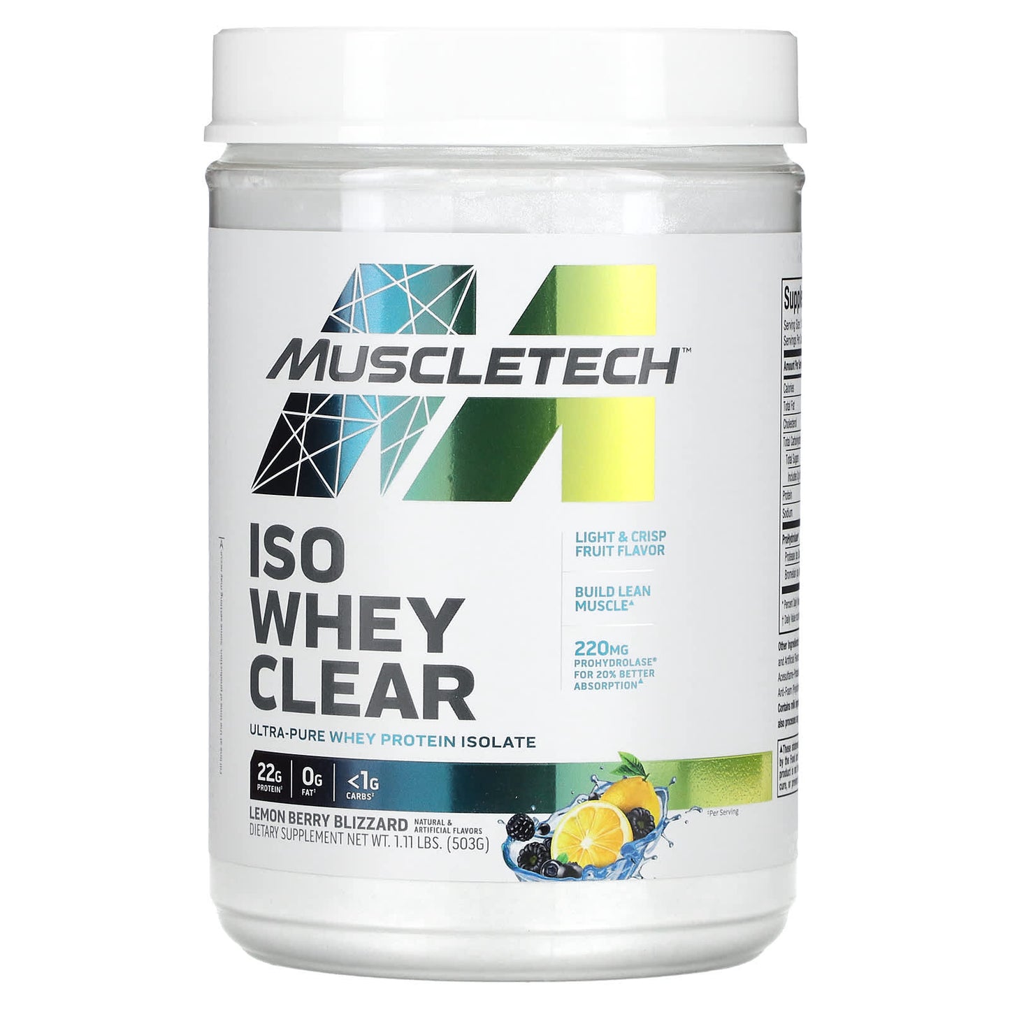 Muscletech- Iso Whey Clear (Original)