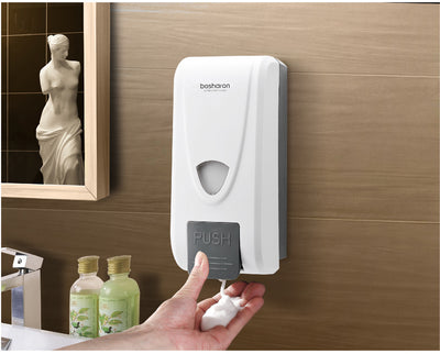 Wall-Mounted Hand Press Foam Soap Dispenser