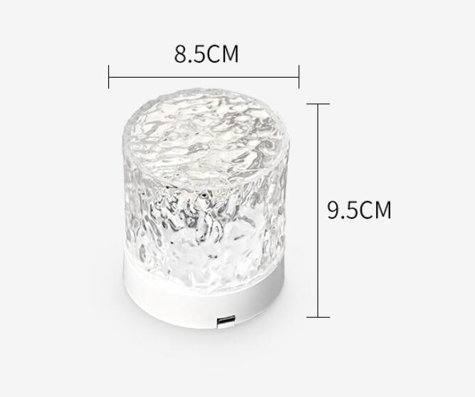 Water Ripple Rotating Projection Ambient Night Light