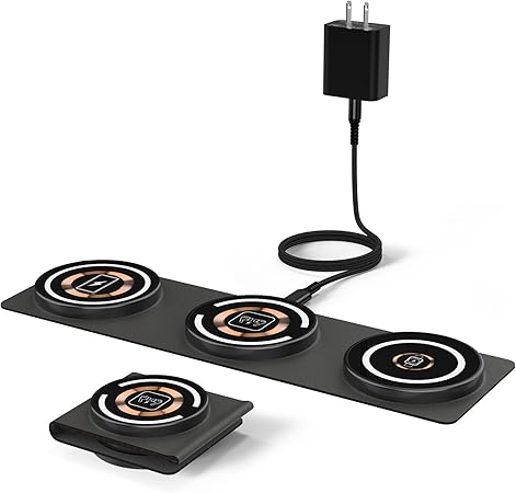 3 in 1 Foldable Wireless Fast Charger - Zambeel