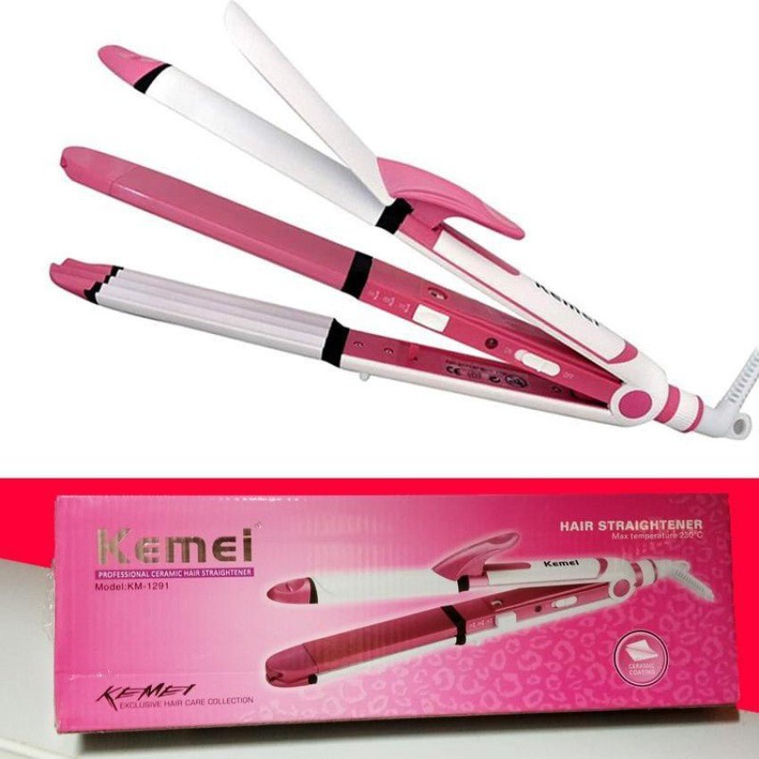 3 - in - 1 Hair Straightener - Zambeel