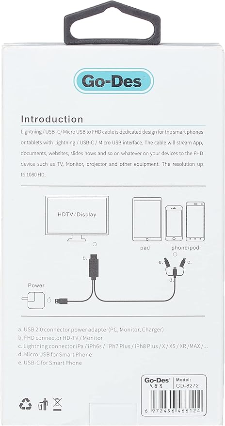 3 - in - 1 Micro USB - Zambeel