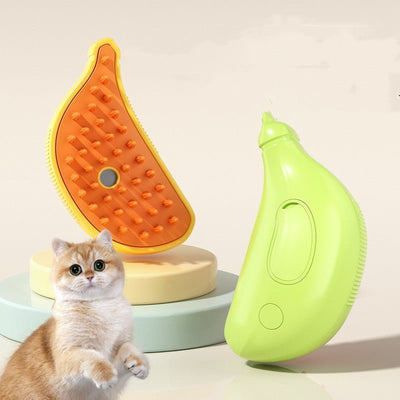 3 In 1 Pet Steam Brush Cat Dog Cleaning Steamy Spray Massage Beauty Comb Hair Removal Grooming Supplies Pets Accessories - Zambeel