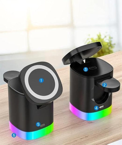 3 - in - 1 Wireless Charging Station - Zambeel