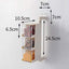 3 Layers Sticking Rotary Seasoning Kitchen Organizor - Zambeel