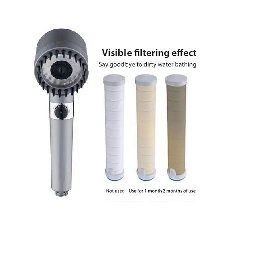 3 Modes Shower Head - Zambeel