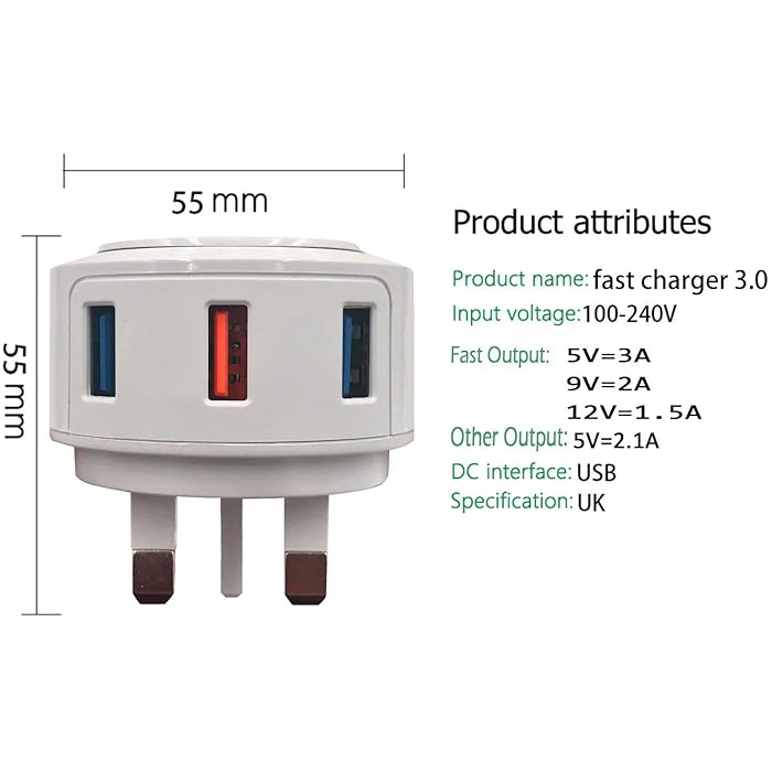 3.0 Quick Charger - Zambeel