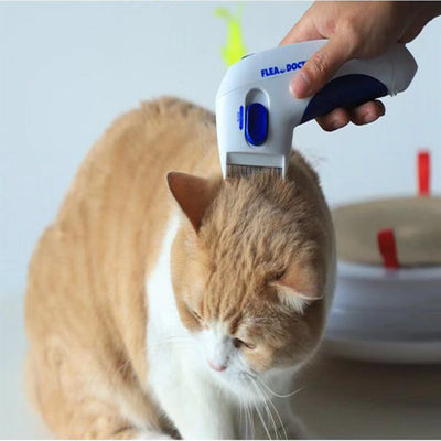 Pet Lice Remover Flea Device Electric Pet Comb