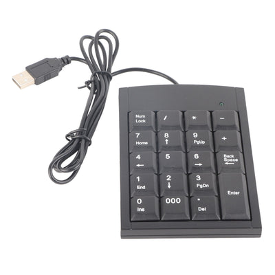 Portable Mini USB Numeric Keypad Number Keyboard for Laptop