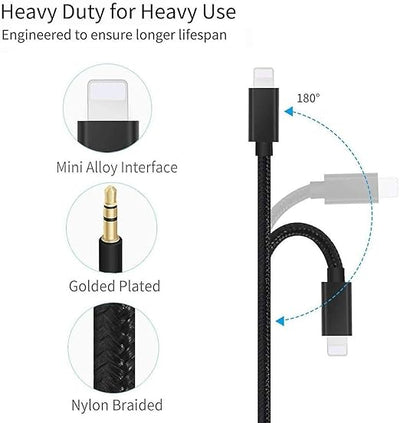 3.5MM Audio AUX Cable - Zambeel