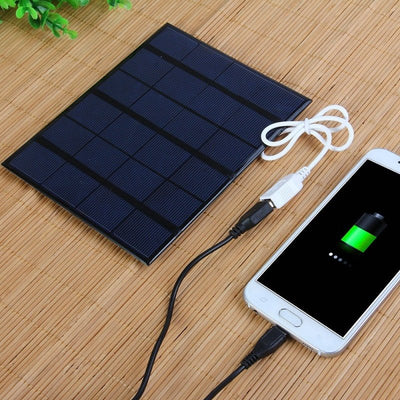 3.5W 6V Solar Charger Solar Panel Power Bank - Zambeel