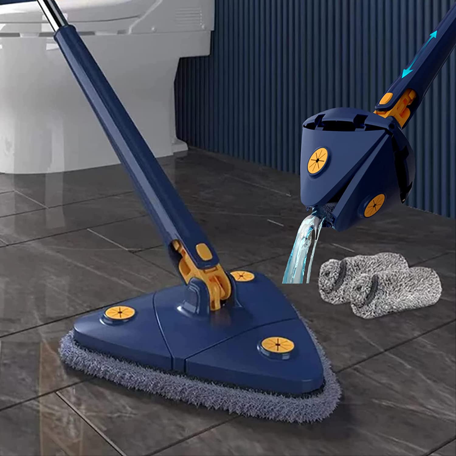 360 Rotating Adjustable Mop - Zambeel