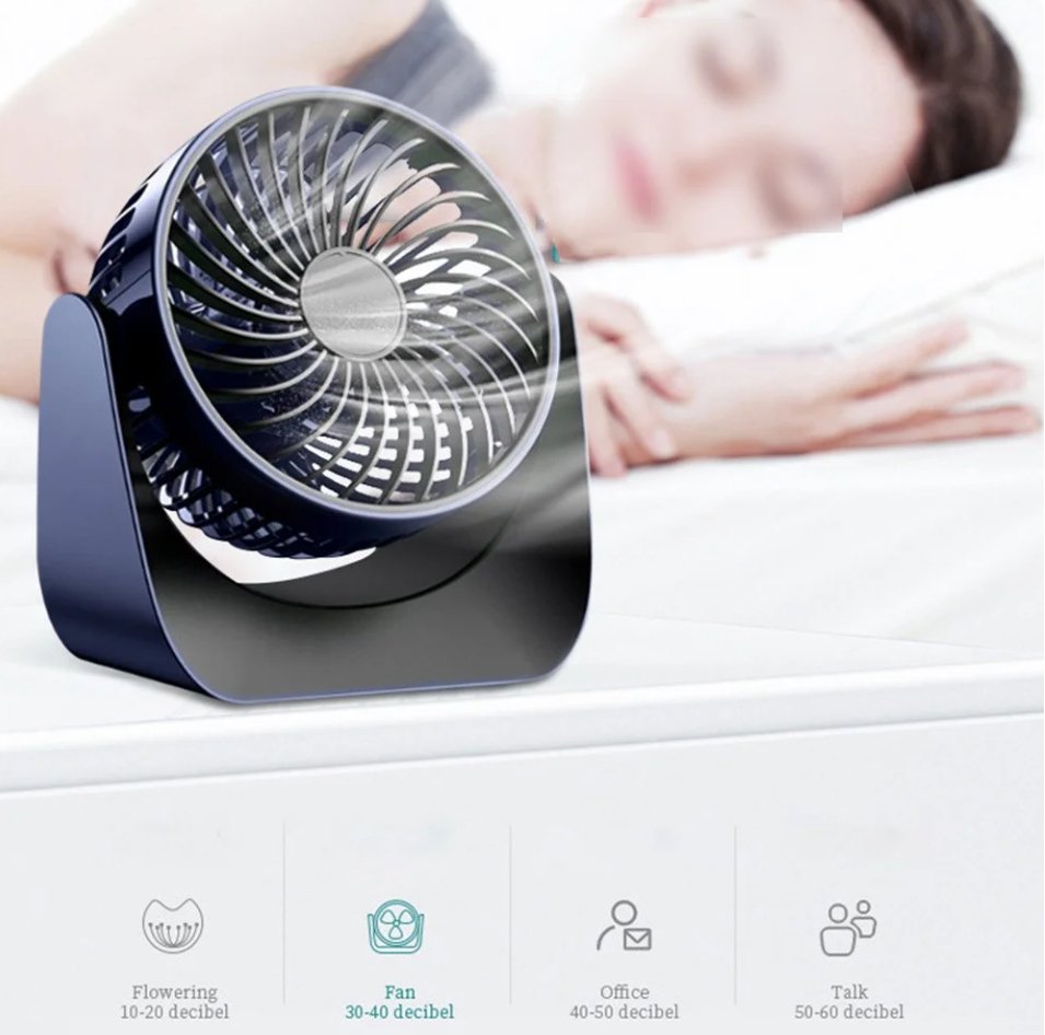 360° Rotate Desktop Fan - Zambeel