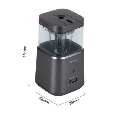 Deli Electric Pencil Sharpener Automatic Pencil Sharpener