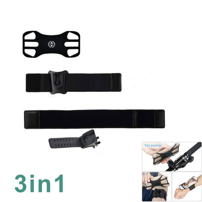 Detachable Swivel Arm Wrist Strap Sports Phone Case