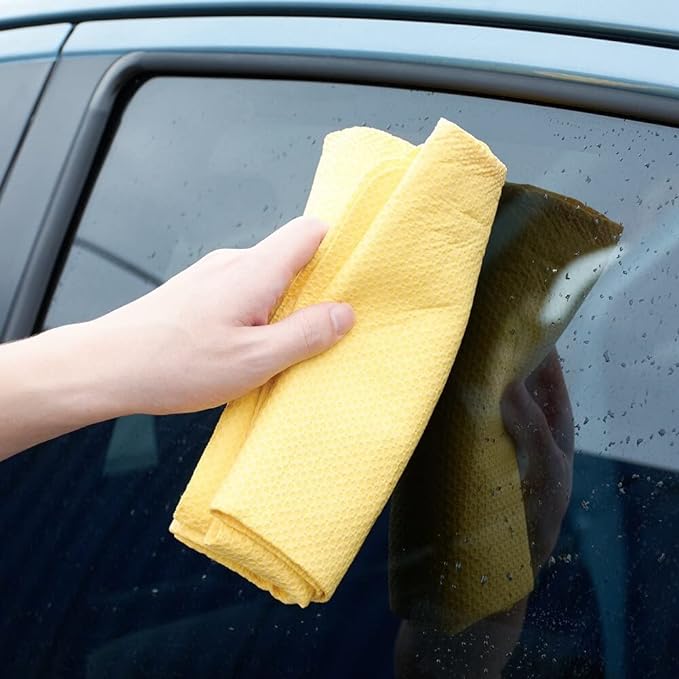 3D Car Cleaning Leatherette Chamois - Zambeel