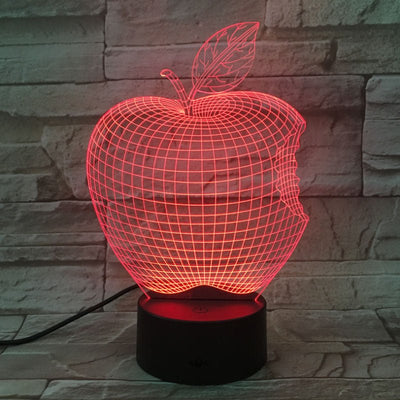 3D Fruit Colorful Night Light - Zambeel