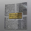 4 Quls Kufic Bismillah, Surah Al - Falaq, An - Nas, Al - Ikhlas, Al Kafirun Acrylic Islamic Wall Art - Zambeel