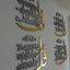 4 Quls Surah Al Falaq, An Nas, Al Kafirun, Al Ikhlas Wooden Islamic Wall Art - Zambeel