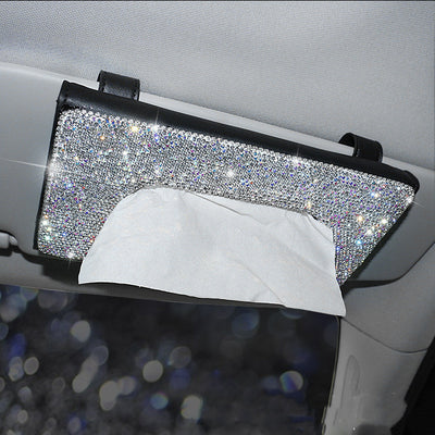 Creative Car Sun Visor Paper Box