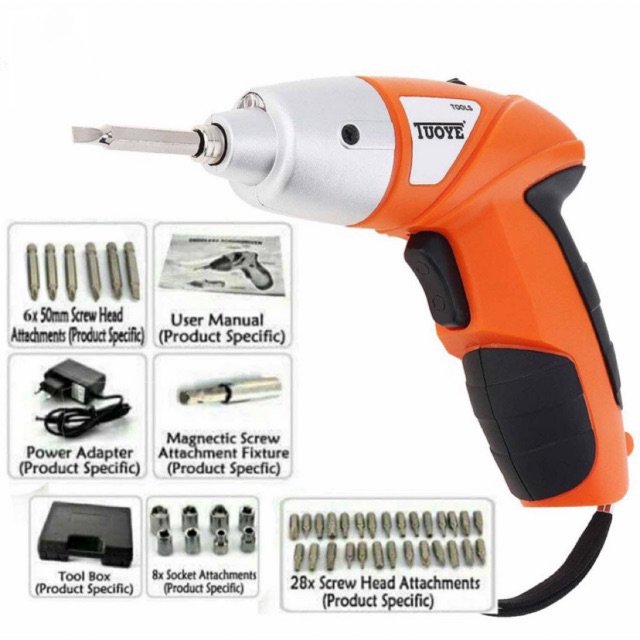 45Pcs Cordless Screwdriver - Zambeel