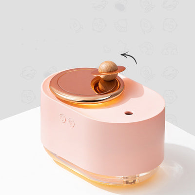 Rotating Planet Humidifier Car Mute Spray Humidification USB Charging Water Replenishment Cute Night Light