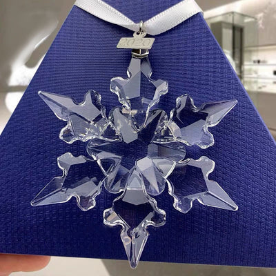 Crystal Snowflake Car Hanging Car Ornaments Car Pendant