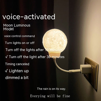 Moon Rechargeable Small Night Lamp