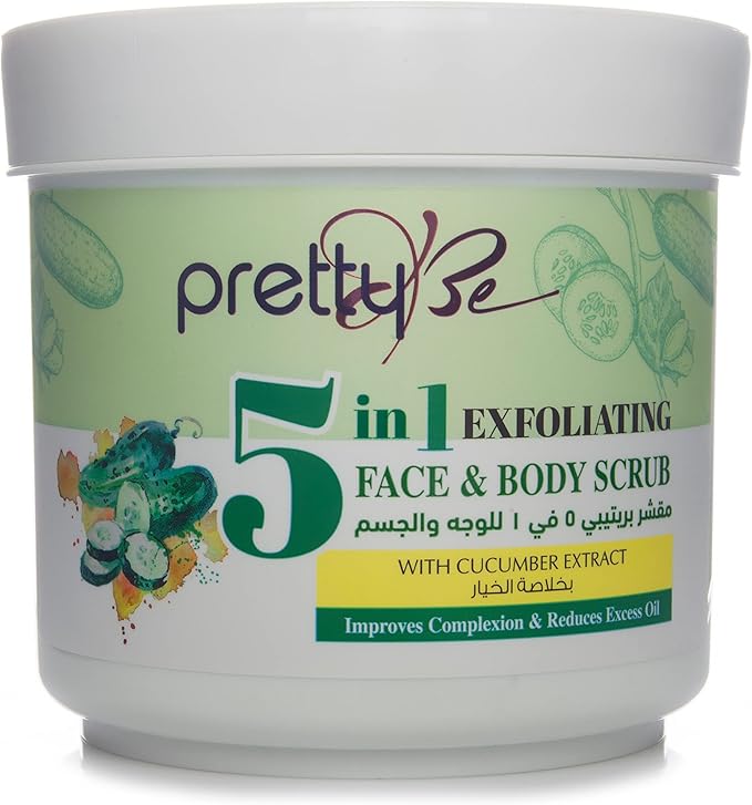 5 in 1 Exfoliating Face & Body Scrub - Zambeel