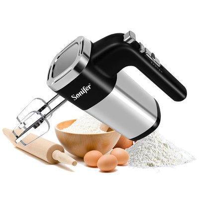 5 Speeds 500W High Power Electric Food Mixer Hand Blender Dough Blender Egg Beater Hand Mixer For Kitchen 220V - Zambeel