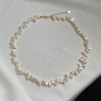 Women's Pearl Necklace Natural Niche