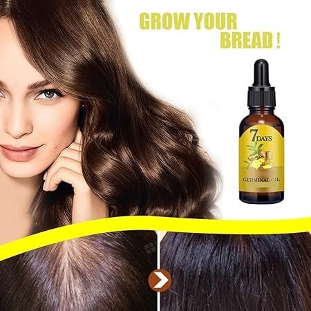 7 Day Ginger Hair Growth Oil (40ml) - Zambeel